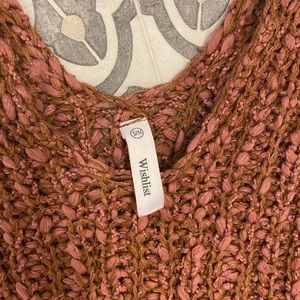 Wishlist off- shoulder sweater